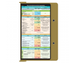 WhiteCoat Clipboard® - Tactical Brown Ovarian/Adnexal Sonography Edition